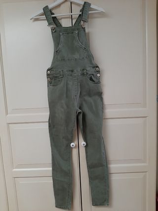 Mono tejano color verde militar desgastado