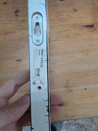 escuadra blanca madera ikea ekby stilig 22302