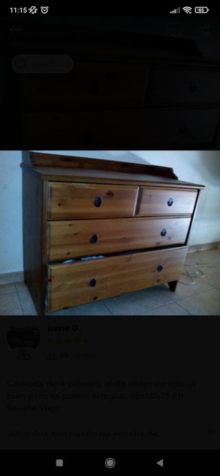 Cómoda Rustica 