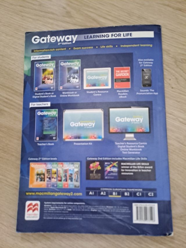 Libro de texto de inglés