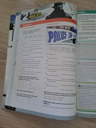 Libro de texto de inglés 