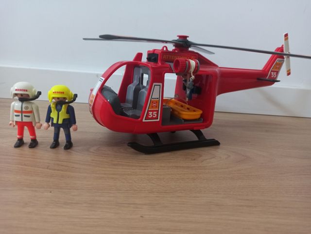 Helicóptero Playmobil