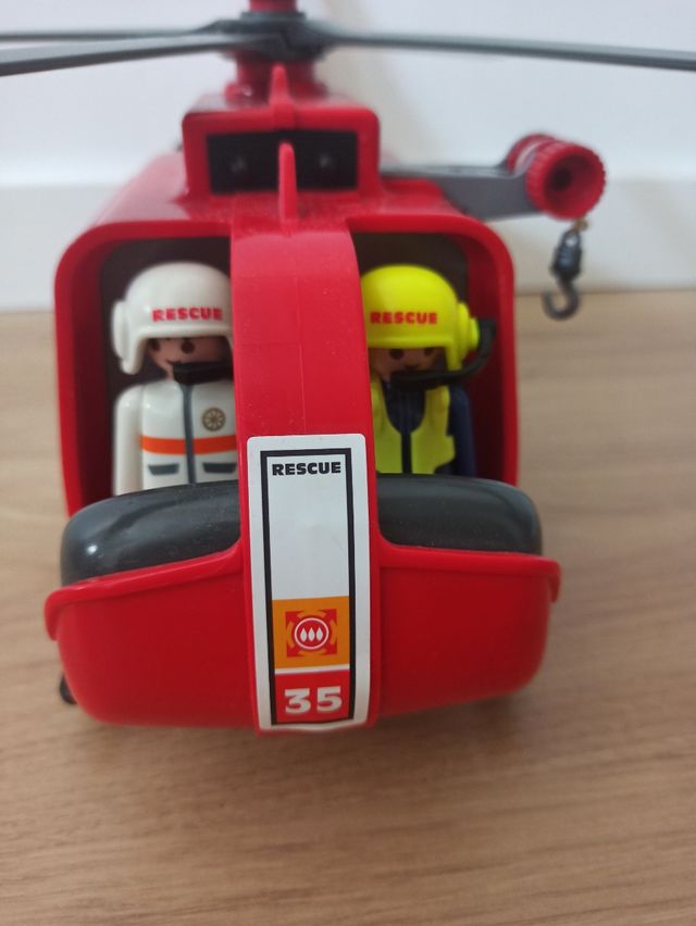 Helicóptero Playmobil