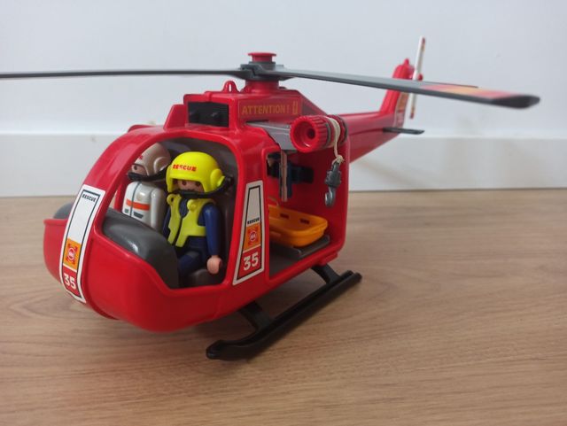 Helicóptero Playmobil