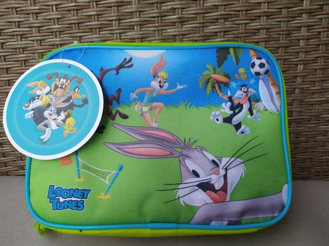 Bolsa merienda niños Looney tunes