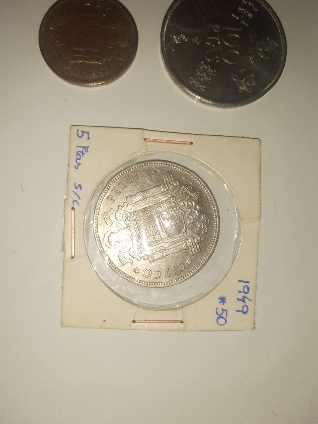 vendo monedas antiguas
