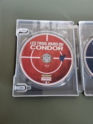 Bluray 4K UHD Three days of the Condor steelbook