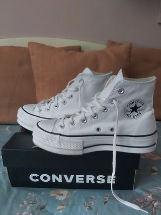 CONVERSE HI LIFT bota plataforma