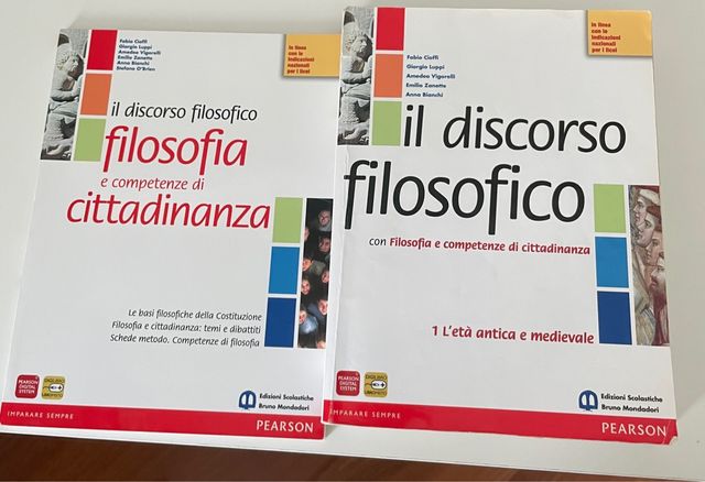 Il Discorso Filosofico 1 L’età antica e medievale