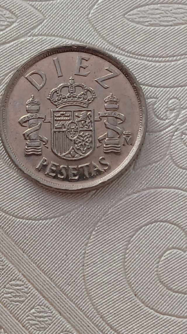 Moneda 10 pesetas 1984