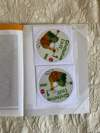 Libro francés "Génération Lycée 1"