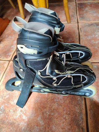 Decathlon rollerbag 450 mochila patines