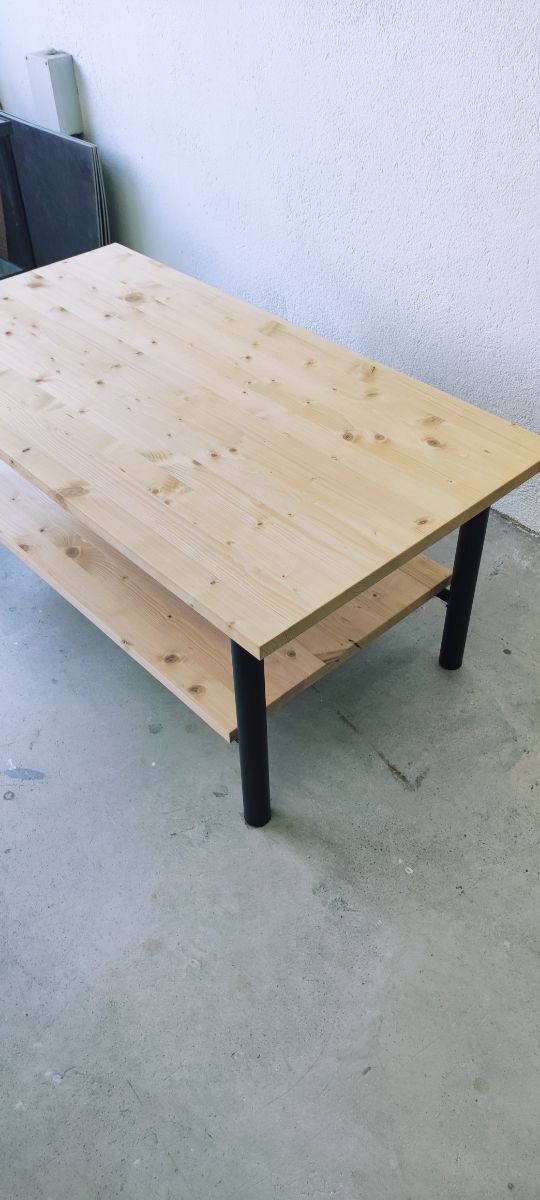 Mesa de centro abatible