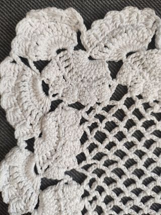 Tapete ganchillo 26x26 cm