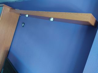 armario salón con luz
