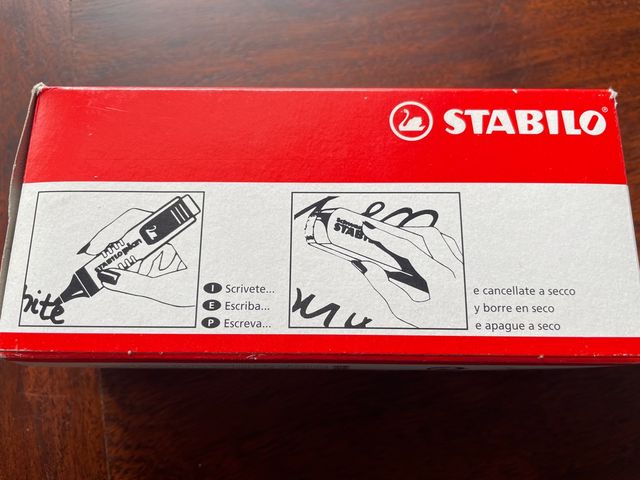 Gomma da cancellare per lavagna bianca con ricariche