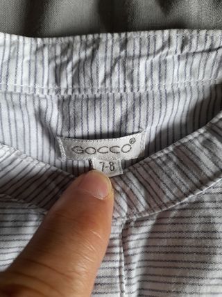 camisa talla 11 años