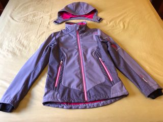 Chaqueta shoftshell mujer senderismo talla S (38)