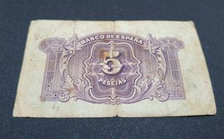 Billete de 5 pesetas de 1935