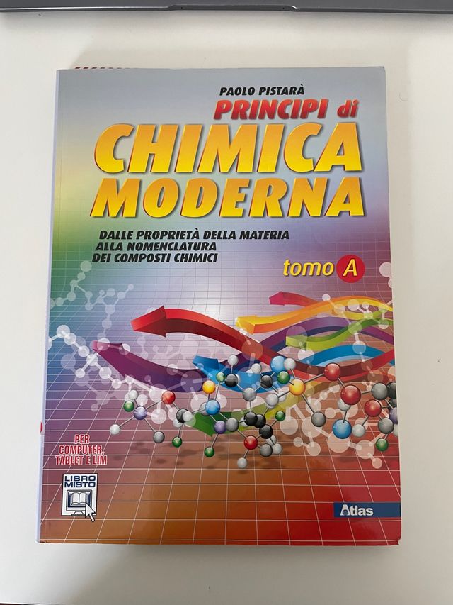 Principi di chimica moderna tomo A