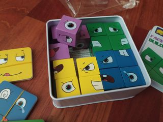 Juego puzzle de emociones MONTESSORI 2,5x2,5