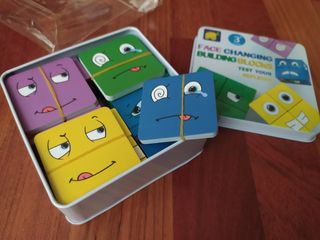 Juego puzzle de emociones MONTESSORI 2,5x2,5