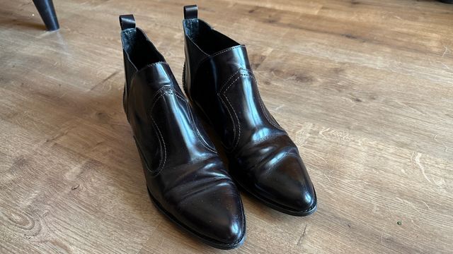 Botines charol Massimo Dutti