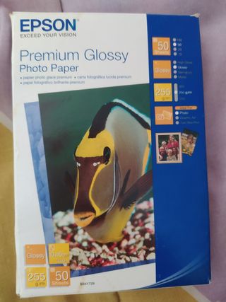 papel fotos impresora