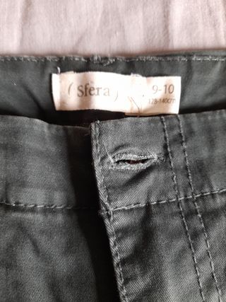 pantalon chino para 13-14 años