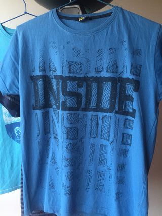 Lote de un polo de Pull&Bear y dos camisetas