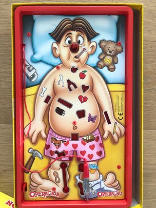 Juego de mesa Operacion. niños