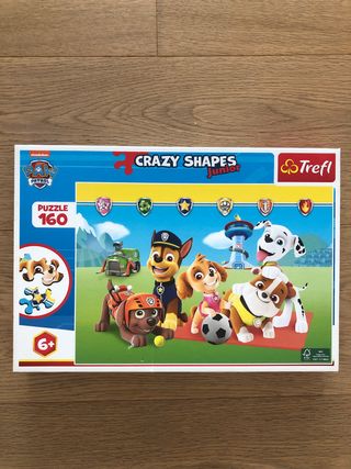 puzzle Patrulla Canina 160 piezas. +6