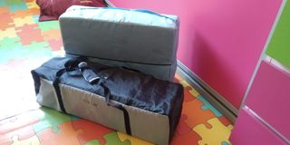 Cuna de viaje + colchón