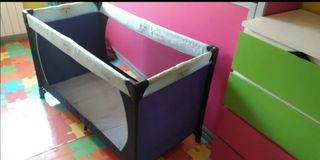 Cuna de viaje + colchón