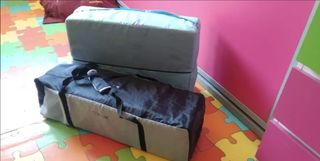 Cuna de viaje + colchón