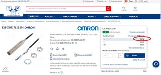 2 x Omron E2E-X9B1TL12-M1 Inductivo IOLink/PNP NO
