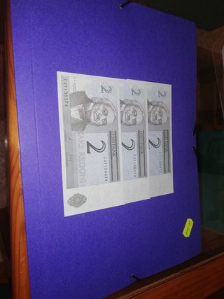 billetes colección, nuevos y antiguos