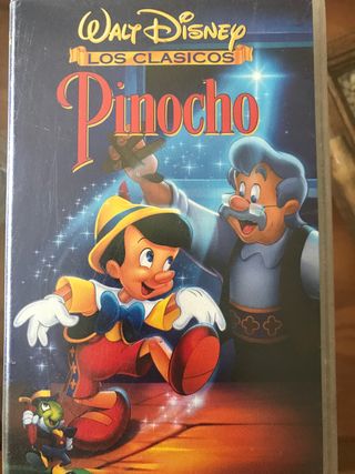 Pelicula VHS Walt Disney Pinocho