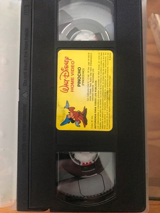 Pelicula VHS Walt Disney Pinocho