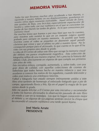 EL LIBRO DE ORO DEL ATHLETIC CLUB DE BILBAO