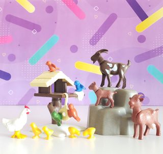 Playmobil Animales Belén o granja con casita