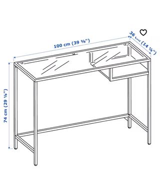 Escritorio-tocador ikea