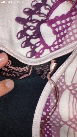 Sujetador deportivo talla L