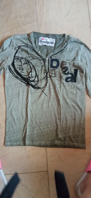 camiseta manga larga Desigual