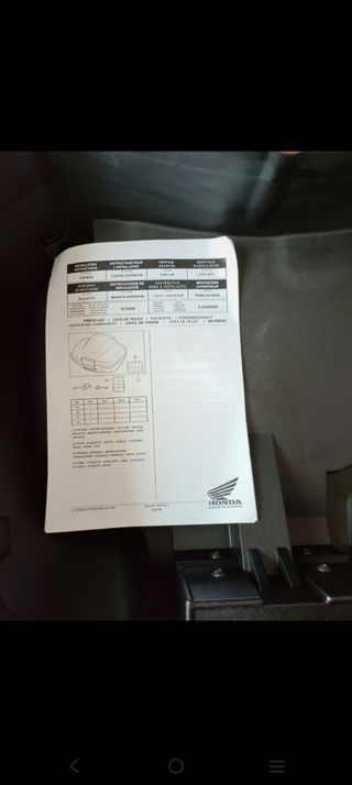 Bauletto Honda mod. FSJ400