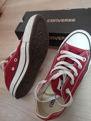 zapatillas converse all star granate 36