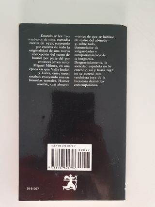 Libro Tres sombreros de copa