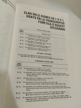 Diccionario Castellano-Catalan VOX