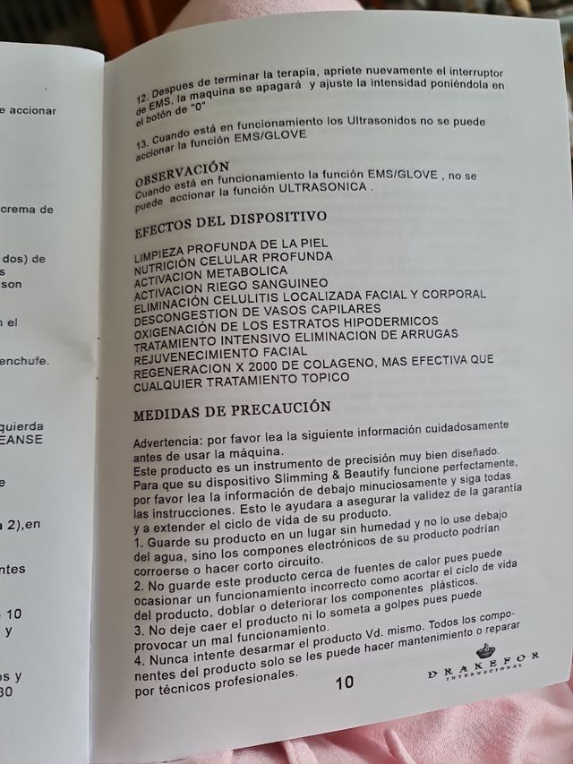 Máquina innovadora de Cavitacion, 6 en 1 DRAKEFOR