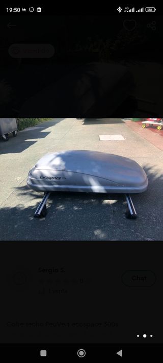 alquiler cofre baúl para coche